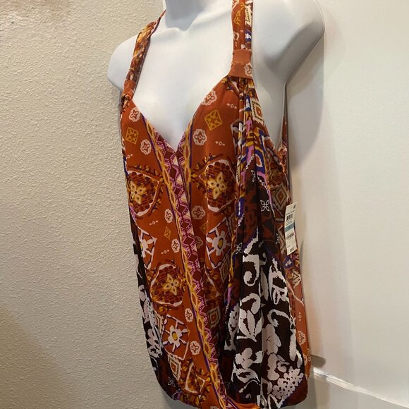 INC INTERNATIONAL CONCEPTS GLOBAL ESCAPE BLOUSE OX NWT - Picture 5 of 10